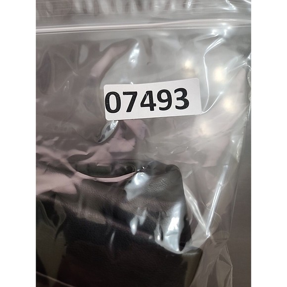 Old Navy High Rise OG Straight Faux Leather Ankle Pants Womens 4 Tall Black NEW - Picture 9 of 9